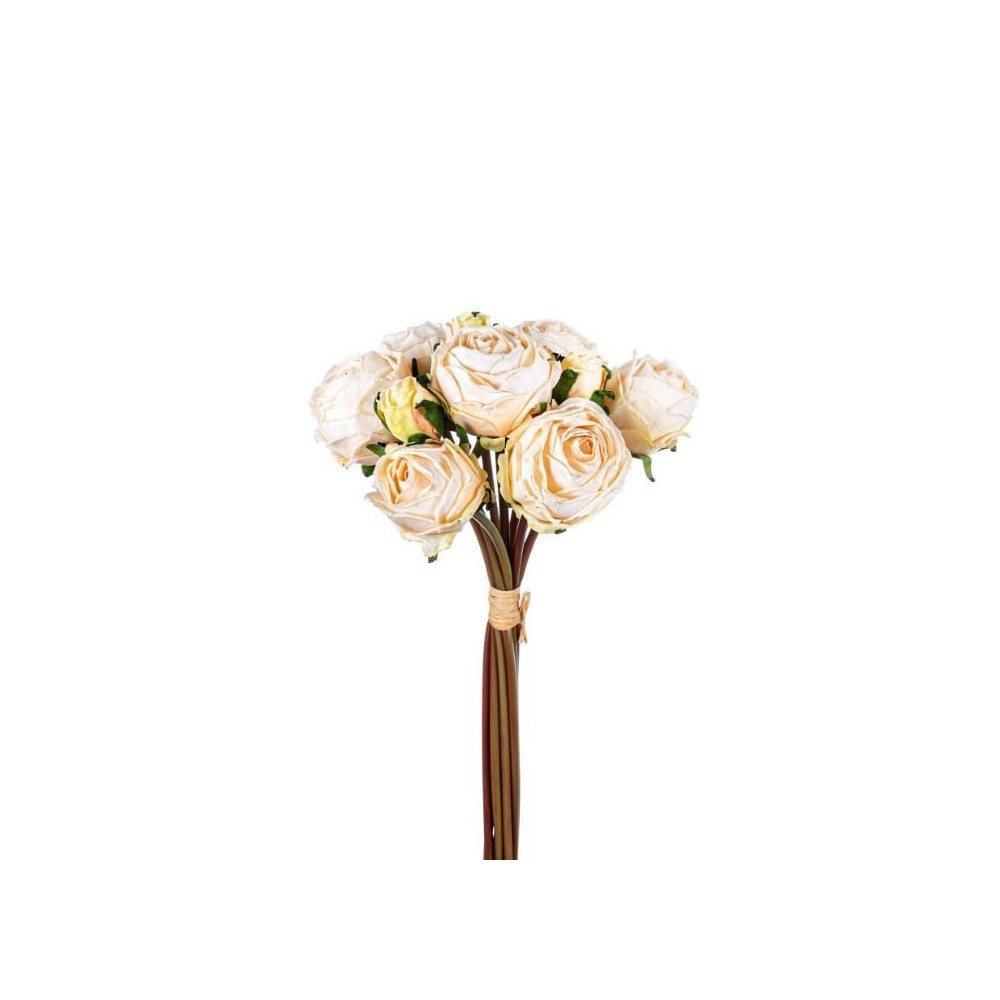 BOUQUET ROSE CM40 CREMA